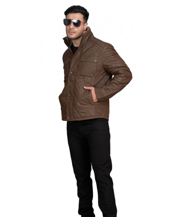 Men Jacket Coffee